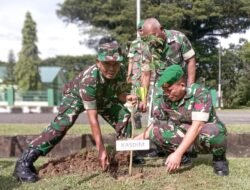 Tanam Hijaukan Aceh Sambut 20 Tahun Tsunami Kodim 0114/Aceh Jaya Gelar Aksi Tanam Pohon