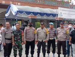 Babinsa dan Bhabinkamtibmas di Kota Banjarbaru Bersinergi Amankan Perayaan Natal