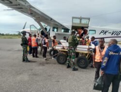 Pos Kopasgat Melaksanakan Check Random Terminal Bandara Nop Goliath Dekai Menjelang Natal Dan Tahun Baru 