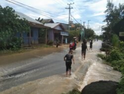 Pemantauan Luapan Air Dilakukan Babinsa Amuntai Tengah