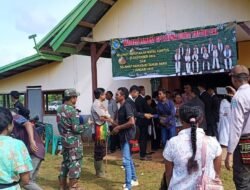 Babinsa Dan Bhabinkamtibmas Ulilin Amankan Pelaksanaan Ibadah Natal 2024