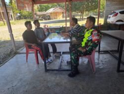 Babinsa Jalin Keakraban dengan Warga Binaan