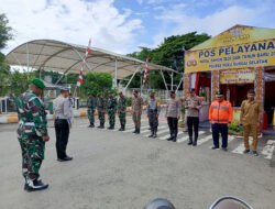Berkolaborasi dan Bersinergi, Kodim HSS Laksanakan Pengamanan Natal dan Tahun Baru