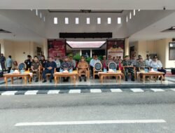 Apel Gabungan Jelang Malam Tahun Baru di Kutai Timur