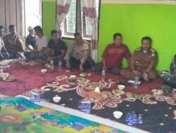 Danramil 11/Woyla Timur Hadiri Musdes di Desa Rambong Pinto