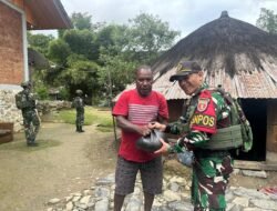 Satgas Yonif 614/Rjp Lakukan Anjangsana Dan Silaturahmi Dengan Warga Binaan