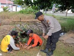Koramil 1005-11/Tabunganen Lakukan Kegiatan Karbak Antisipasi Banjir