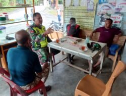 Babinsa Koramil 01/Sungaimas Laksanakan Komsos Bersama Warga Binaan