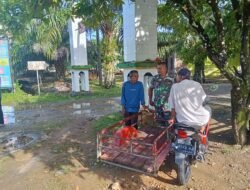 Jalanin Silaturahmi Babinsa Sampoiniet Komsos Dengan Warga Binaan