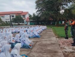 Personel Koramil 06 Teunom Gelar Kampanye Kreatif Untuk Sosialisasikan Penerimaan Prajurit TNI AD Tahun 2025