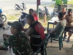Sinergitas Babinsa dan Bhabinkamtibmas Komsos Bersama Dengan Warga Binaan