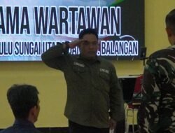 Kodim 1001/HSU-BLG Gelar Coffee Morning: Perkuat Silaturahmi dengan Wartawan