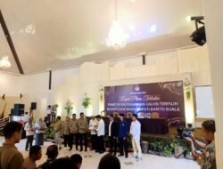 Kasdim 1005/Barito Kuala Hadiri Penetapan Pasangan Calon Terpilih Pilkada 2024