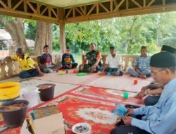Babinsa Koramil Krueng Sabee Hadiri Kenduri Turun Sawah Bersama Warga Binaan