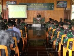 Melalui Jam Komandan, Dandim Aceh Jaya Paparkan Program Strategis Pemerintah