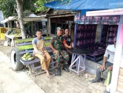 Lakukan Komsos Babinsa Daha Utara Tingkatkan Hubungan Harmonis Dengan Masyarakat Binaan