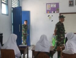 Sepekan Pelaksanaan Makan Sehat Bergizi, Dandim 1509/Labuha Lakukan Pemantauan Di Sekolah Sekolah