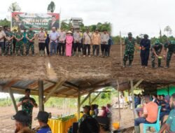 Danrem 182/JO Hadiri Penanaman Jagung Serentak di Tomage