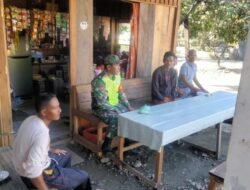 Demi Menjalin Hubungan Baik, Babinsa Koramil 01/Sungaimas Rutin Laksanakan Komsos Bersama Warga Binaan