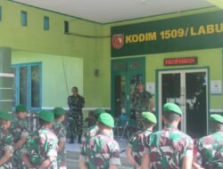 Dandim 1509/Labuha Serahkan 40 Unit Kendaraan Dinas Bantuan Kemenhan Untuk Operasionalnya Babinsa