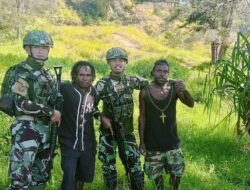 Pos Tiom Satgas Yonif 614/RJP Gelar Silaturahmi dengan Tokoh Masyarakat di Distrik Yugungwi