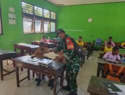 Kodim 1801/Manokwari dan Polresta Tetap Konsisten Dalam Pendistribusian Makanan Bergizi Gratis Ke Sekolah