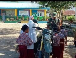 Babinsa Hadirkan Motor Pintar Keliling di SD Negeri 4 Panga