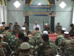 Kodim 1003/HSS Peringati Isra Mi’raj Nabi Muhammad SAW Untuk Meningkatkan Keimanan dan Ketaqwaan