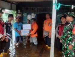 Bantuan Tersalurkan, Danpos Jejangkit Beri Ucapan Terima Kasih