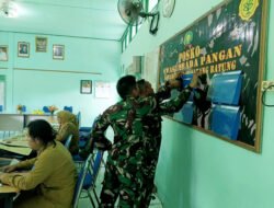 Babinsa Koramil 1003-02/Padang Batung Dukung Percepatan Swasembada Pangan di Wilayah Binaan
