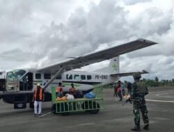 Satgas Kopasgat Pamtas RI-PNG Kewilayahan Tingkatkan Keamanan di Bandara Tanah Merah