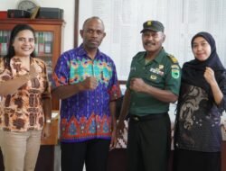 Korem 182/JO Lakukan Komsos di SMA Negeri 1 Fakfak