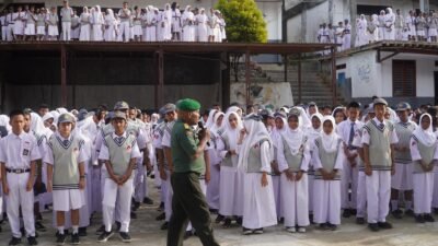 Korem 182/JO Dukung Peningkatan Kualitas Mental dan Kedisiplinan Pelajar di Papua Barat