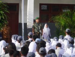 Kasi Teritorial Korem 182/JO Pimpin Upacara Bendera