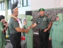 Pangdam XVIII/Kasuari Baru Dilantik, Danrem 182/Jazira Onim Hadiri Acara