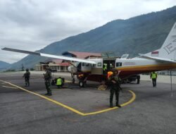 Pasca Kerusuhan, Satgas Kopasgat Perketat Keamanan “Jalur Udara” di Bandara Mulia Puncak Jaya