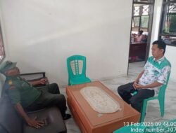 Pasi Bin Komsos Korem 182/JO: Guru Harus Tanamkan Sikap Nasionalis Kepada Siswa SMAN 1 Perwasak Fakfak