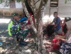 Babinsa Koramil 01/Sungaimas Laksanakan Komsos bersama Warga Binaan