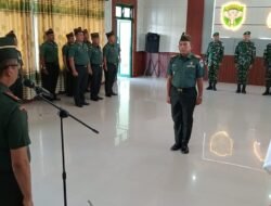 Dandim 0105/Abar Lepas Satgas Yonmek TNI Konga XXIII-S Unifil Lebanon dengan Penuh Haru