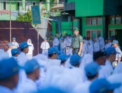 Danrem 182/JO Pimpin Upacara di MAN Fakfak