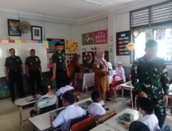 Dandim 0114/Aceh Jaya Pantau Langsung Makan Siang Bergizi di Sekolah