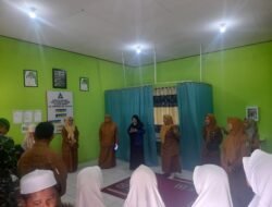 Pembinaan Persiapan Penilaian Lomba UKS 2025 Libatkan Babinsa Koramil Lampihong