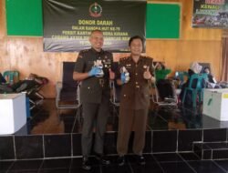 Puluhan Kantong Darah Berhasil Dikumpulkan, Melalui Donor Darah Warnai HUT Ke-79 Persit KCK