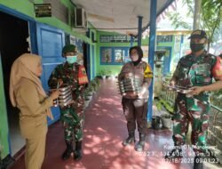 Sinergitas Babinsa Kowad dan Bhabinkamtibmas Polwan dalam Mendukung Pendistribusian Makanan Bergizi Gratis di Wilayah Kabupaten Manokwari