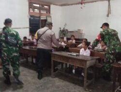 Pastikan Pendistribusian Aman, Babinsa Dan Bhabinkamtibmas Dampingi Pemberian Makanan Bergizi Gratis di Wilayah Manokwari