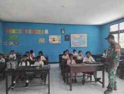 Kodim 1801/Manokwari Kawal Penuh Pendistribusian Makanan Bergizi Gratis ke Sekolah-Sekolah