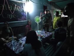 Patroli Bersama Koramil 0909-03 Muara Wahau, Polsek, dan Satpol untuk Jaga Keamanan Wilayah