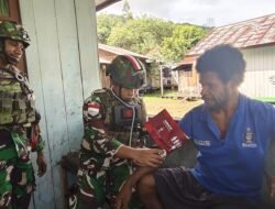 Satgas Yonif 614/Raja Pandhita Hadir untuk Masyarakat: Pengobatan Gratis di Kampung Dabra