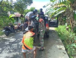 Kodim 1001/HSU-BLG Pantau Debit Air di Lokasi Rawan Banjir