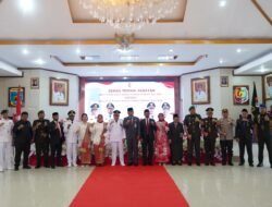 Danrem 182/JO Hadiri Sertijab Bupati dan Wakil Bupati Fakfak
